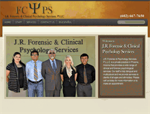 Tablet Screenshot of jrforensicpsych.com